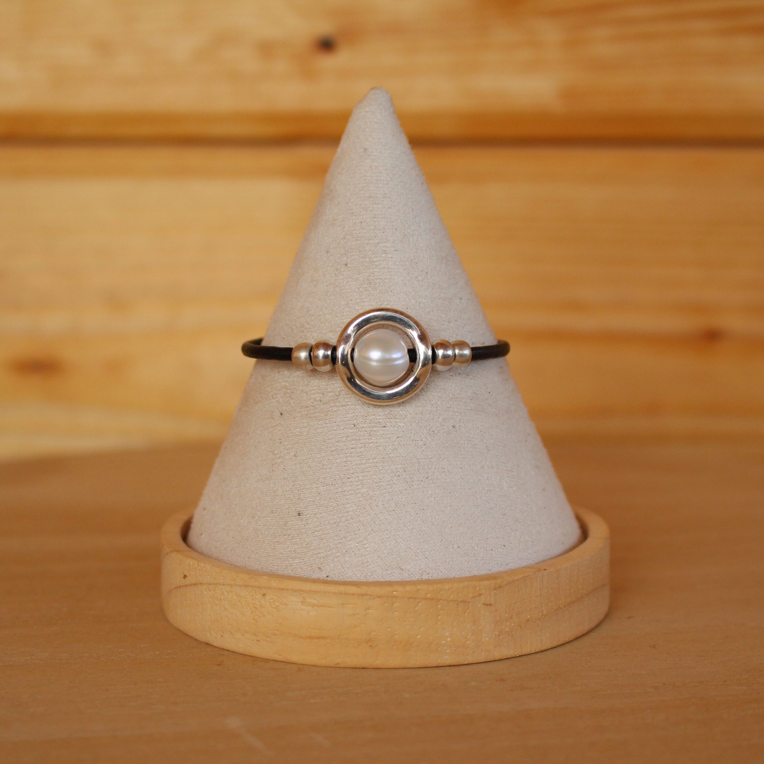 Pulsera Saturno perla - Imagen 3